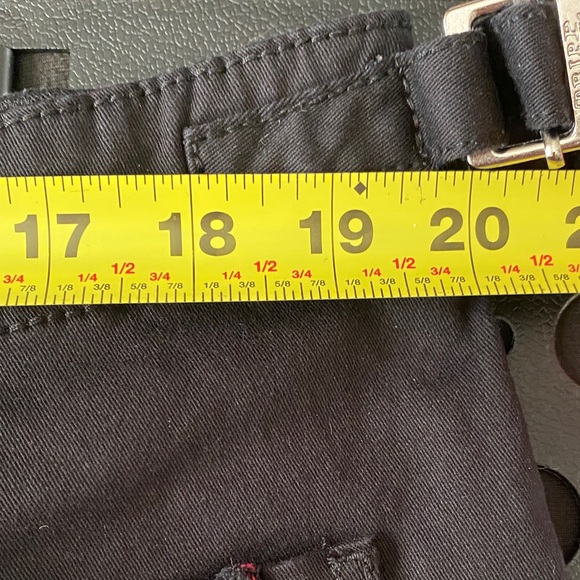 #TNYC273- NWT - Tripp NYC Black Pants with Red Lace-Up Accents- 18 - Picture 7 of 9